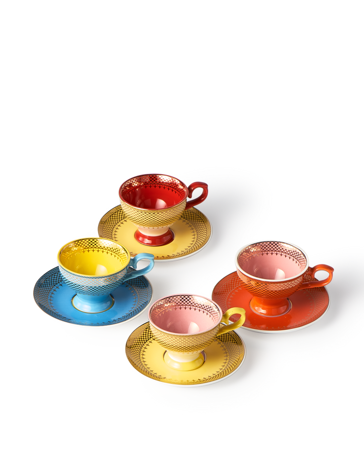 Polspotten - Espressoset Grandma (set van 4)