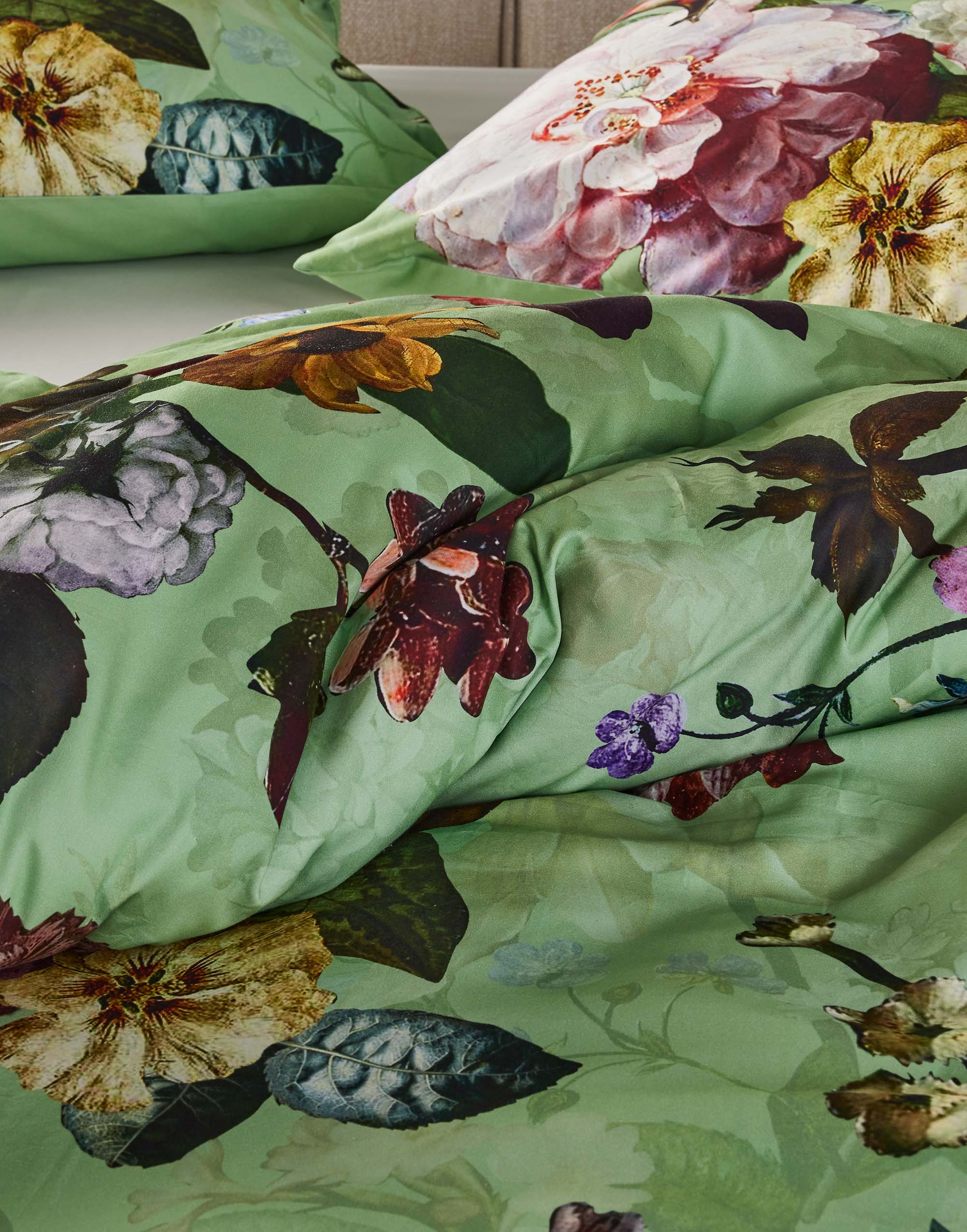 Fleur Dekbedovertrek - 2p set 200x220+2/60x70