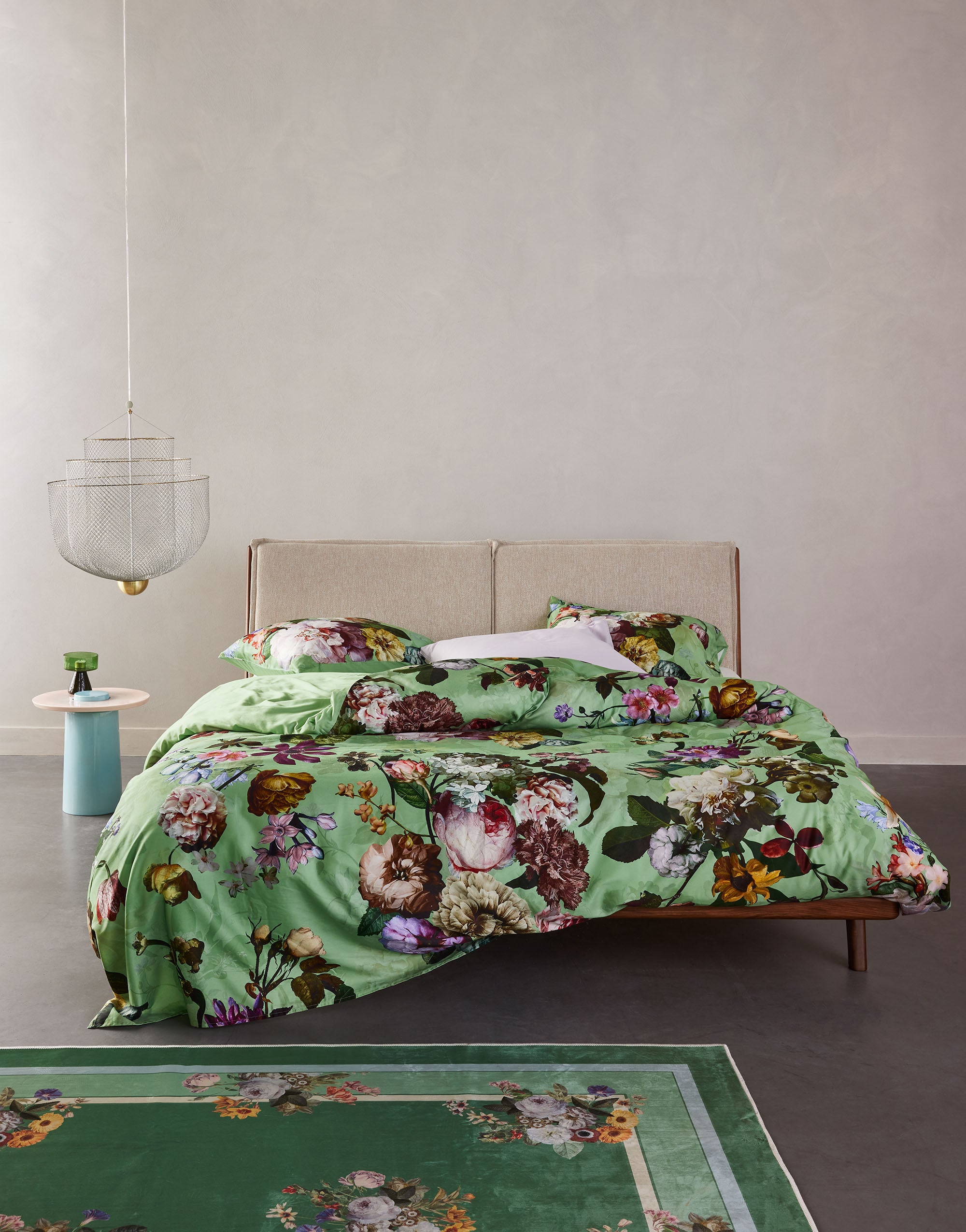Fleur Dekbedovertrek - 2p set 200x220+2/60x70