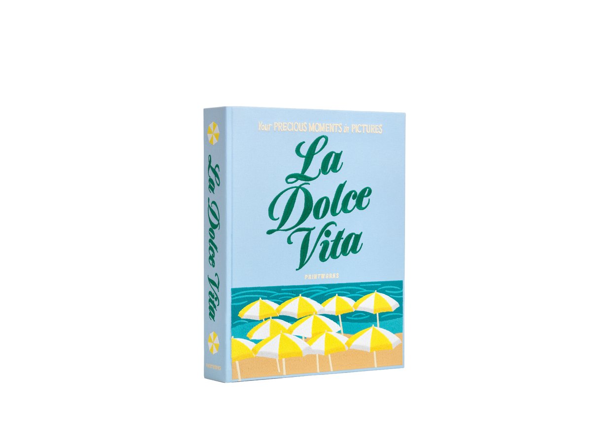 Fotoalbum Geborduurd - Dolce Vita