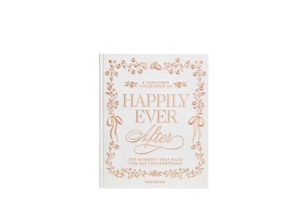 Fotoalbum Geborduurd - Happily Ever After