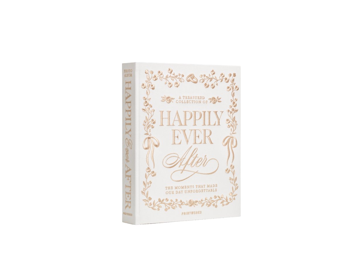 Fotoalbum Geborduurd - Happily Ever After