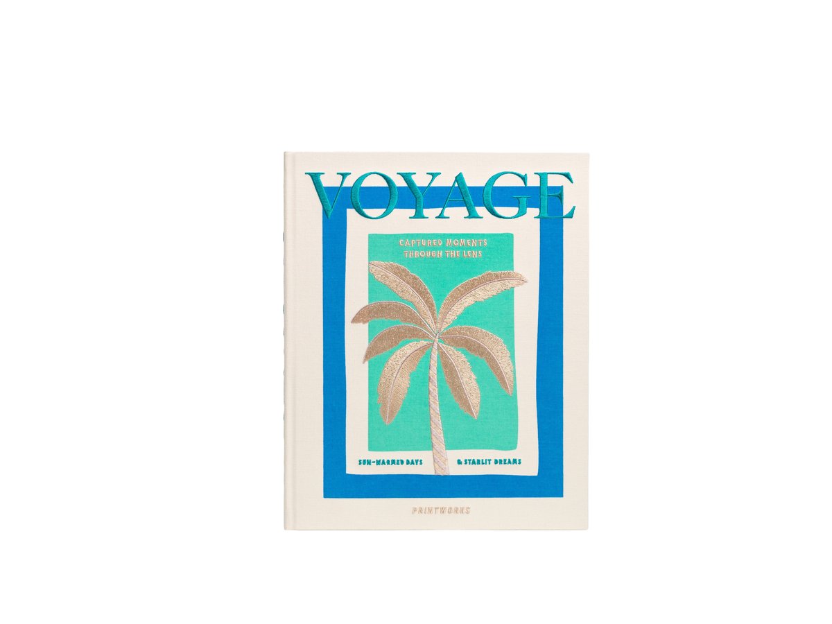 Fotoalbum Geborduurd - Voyage