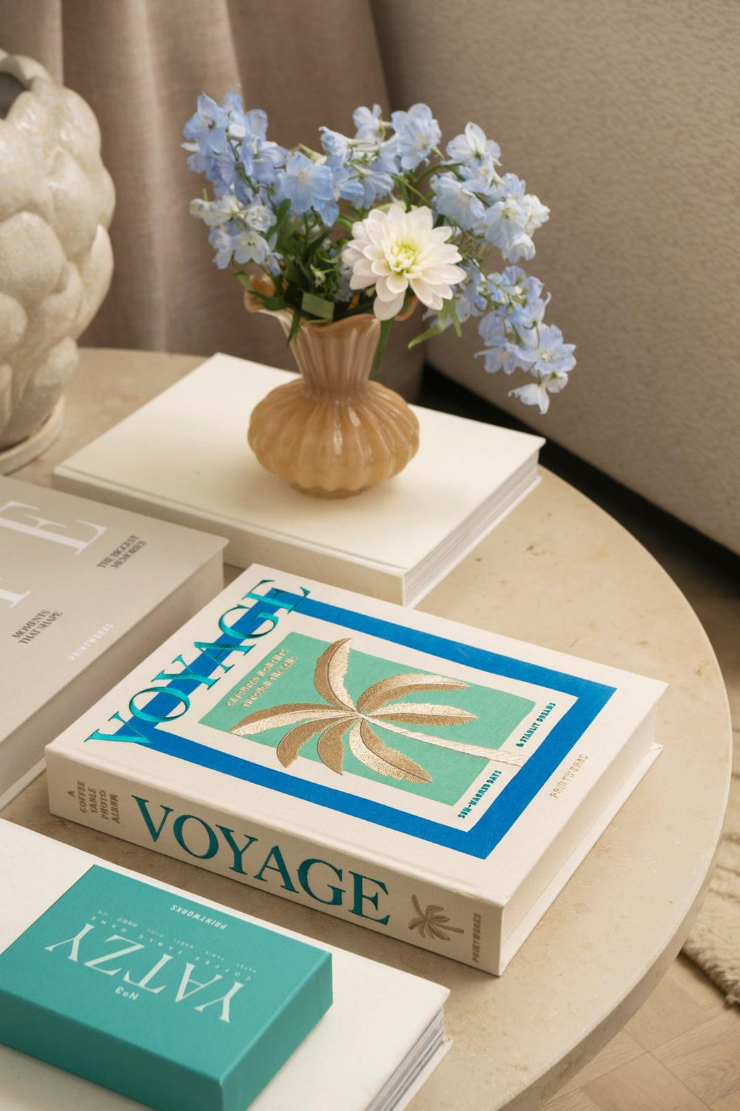 Fotoalbum Geborduurd - Voyage