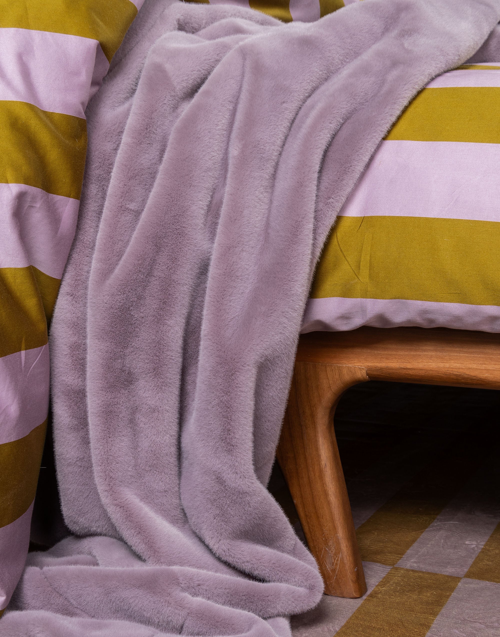 Furry Plaid - 150x200