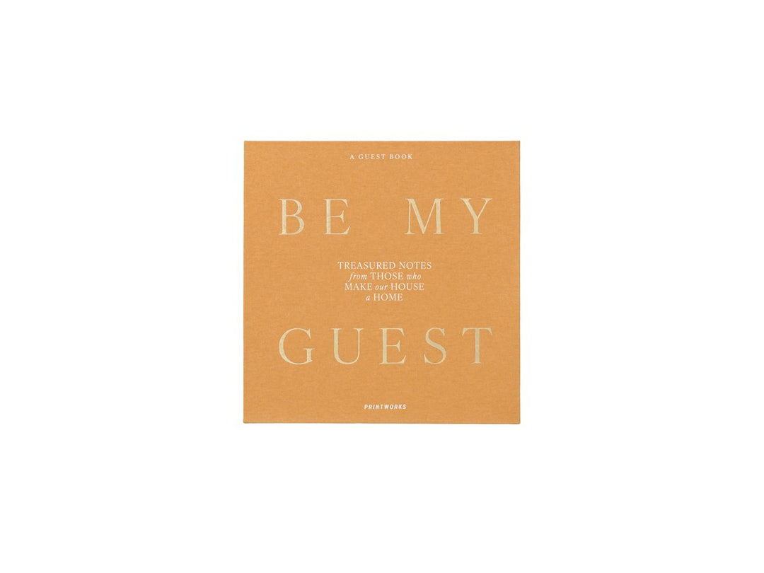 Gastenboek - Geel/Beige