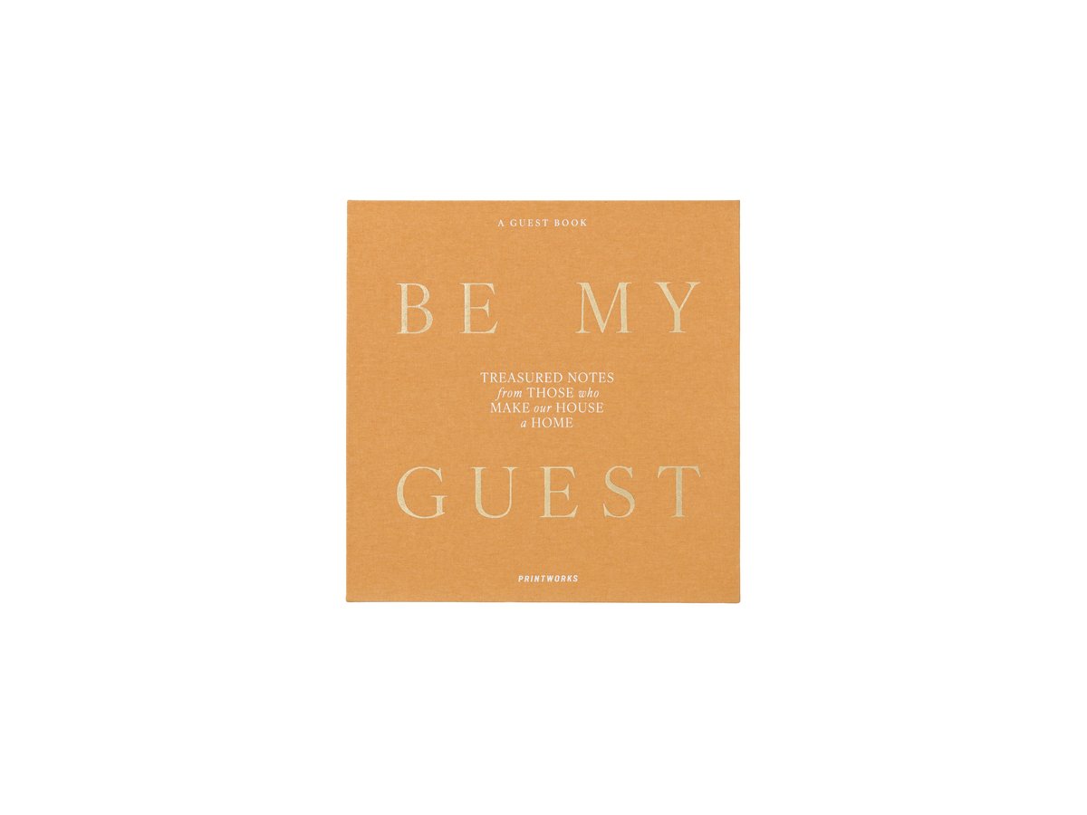 Gastenboek - Geel/Beige
