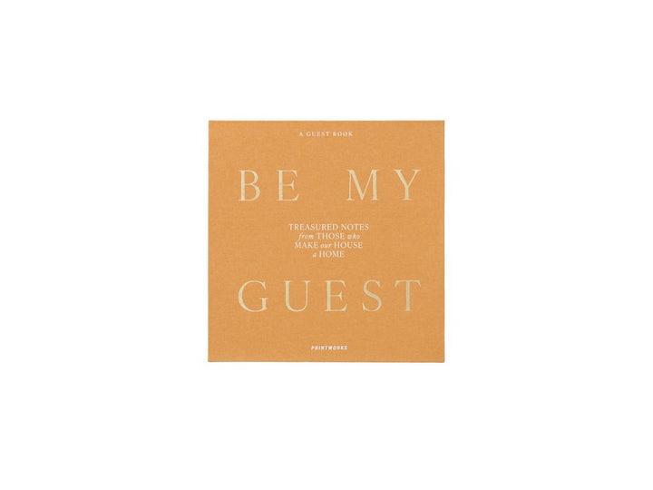 Gastenboek - Geel/Beige