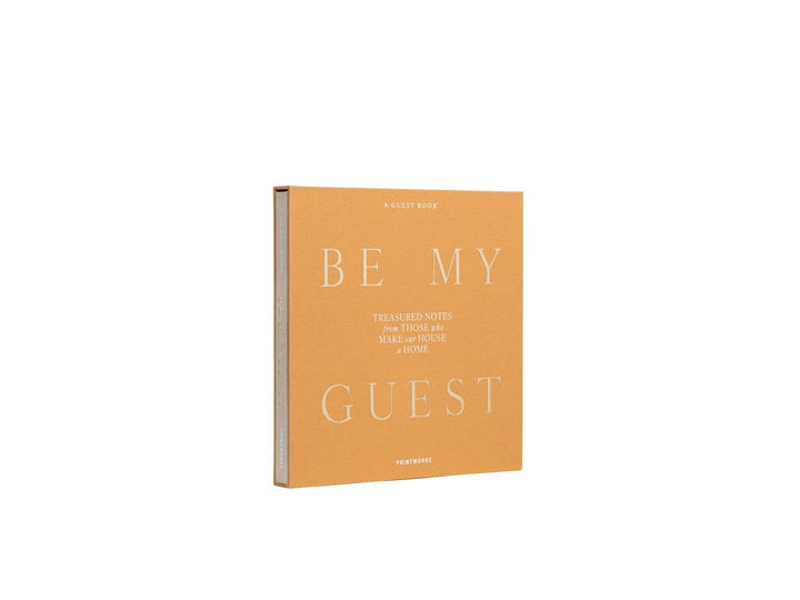 Gastenboek - Geel/Beige