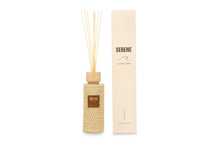 Geurstokjes 500ml linnen Serene