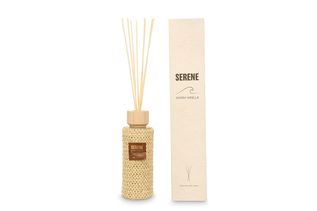 Geurstokjes 500ml vanille Serene
