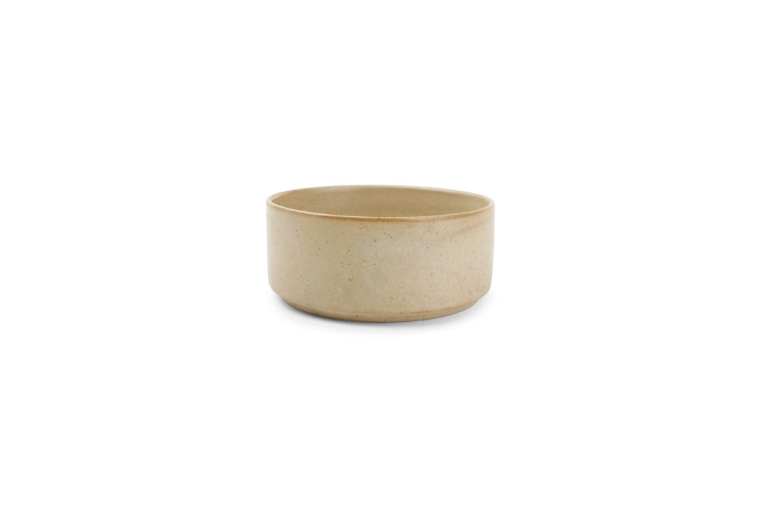 Kom 12xH5cm beige Pila - Set van 2