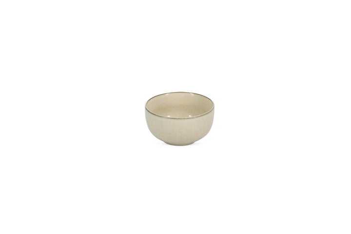 Kom 13xH7cm ivoor Meridian - Set van 4