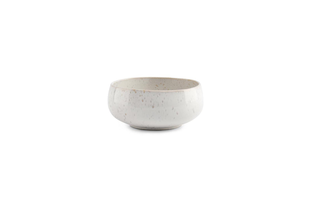 Kom 14,5xH6,5cm pearl Curvy - Set van 4