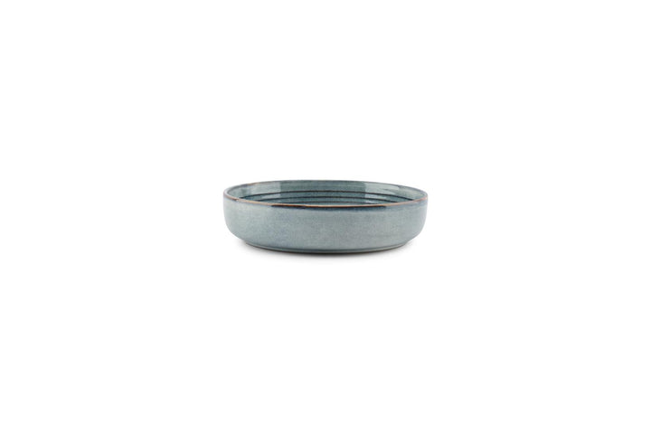 Kom 15xH3,5cm blauw Duna - Set van 4