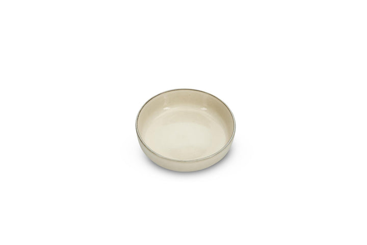 Kom 17,5xH5cm ivoor Meridian - Set van 4
