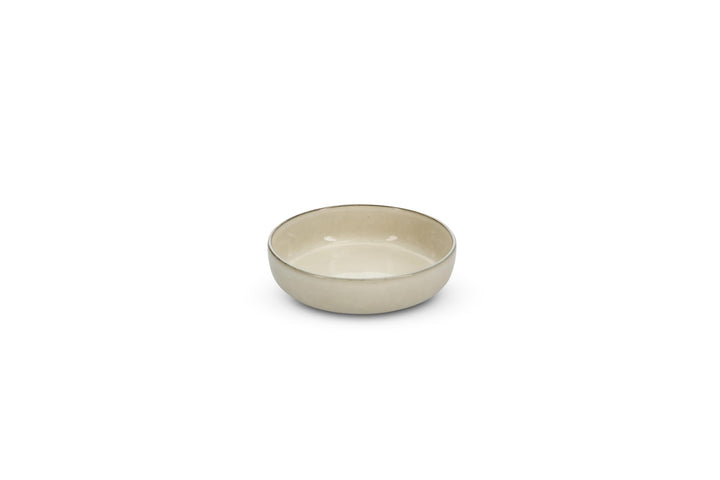 Kom 17,5xH5cm ivoor Meridian - Set van 4