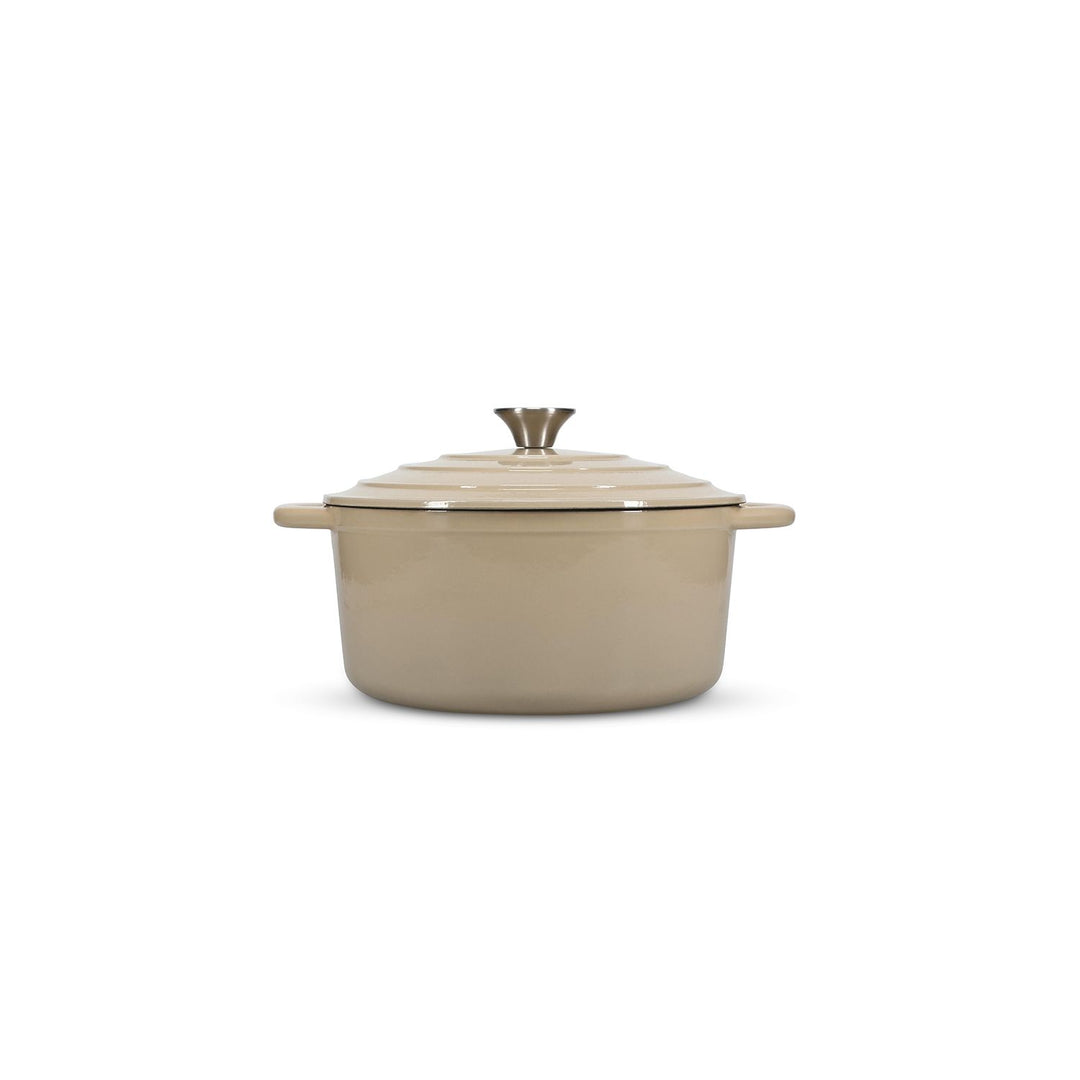 Kookpot 26cm gietijzer beige Ferno