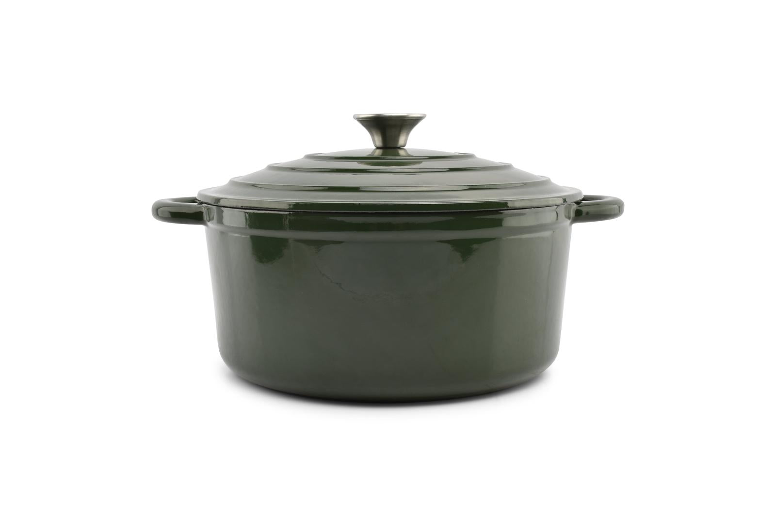 Kookpot 26cm gietijzer groen Ferno