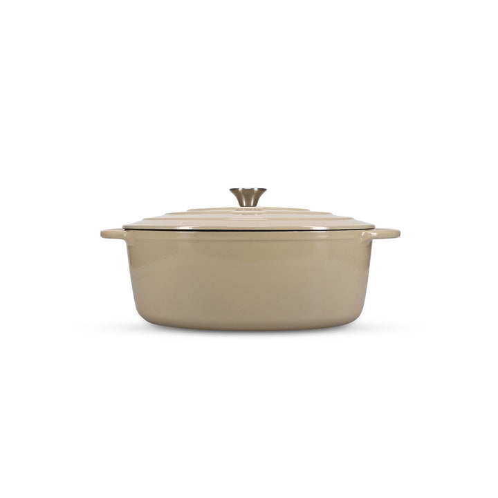 Kookpot 41x26cm gietijzer beige Ferno