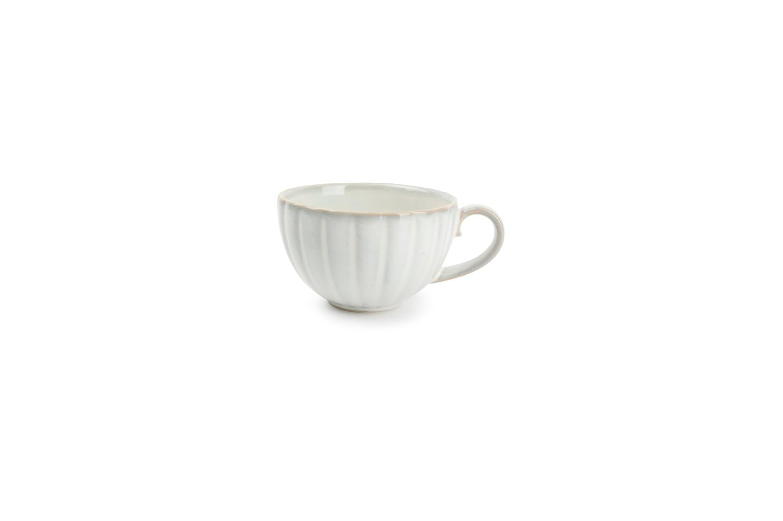Kop 18cl nuance white Lotus - Set van 4
