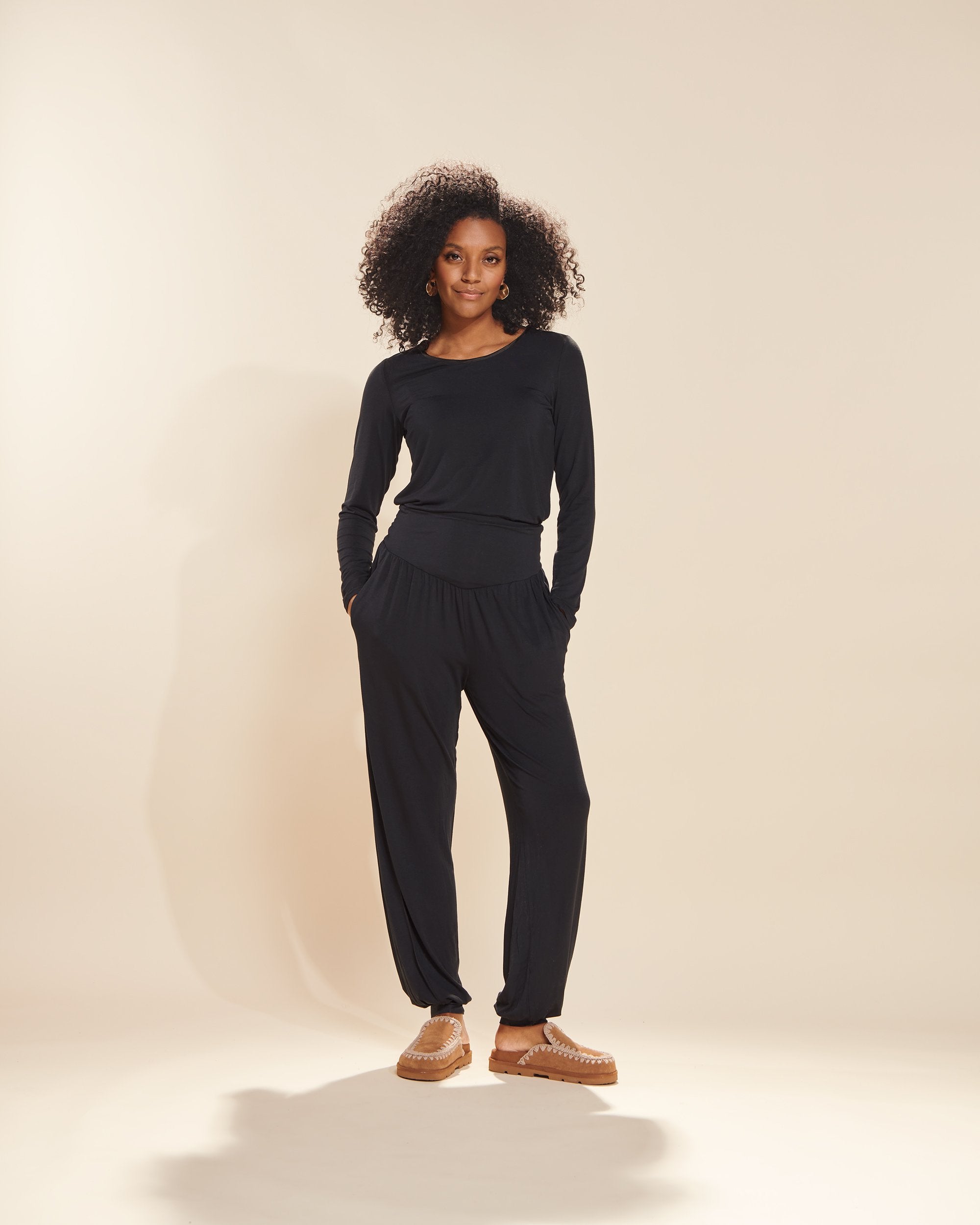 Laetitia Uni Lange broek - XXL