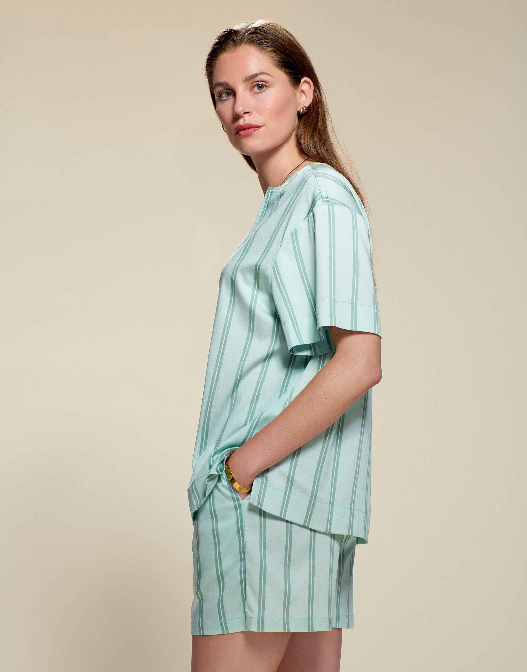 Lily Lova Top korte mouw - L