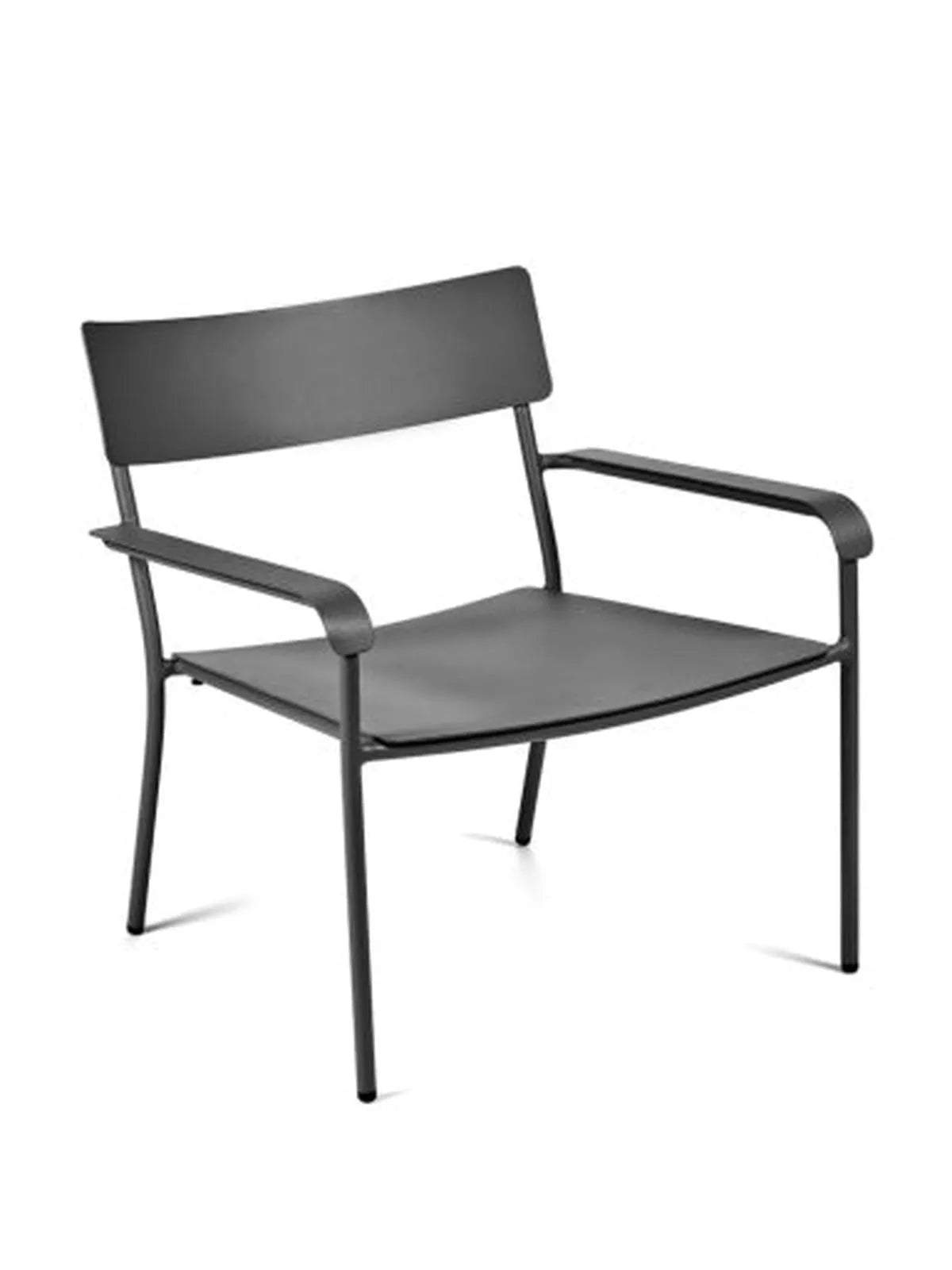 Loungestoel Zwart August