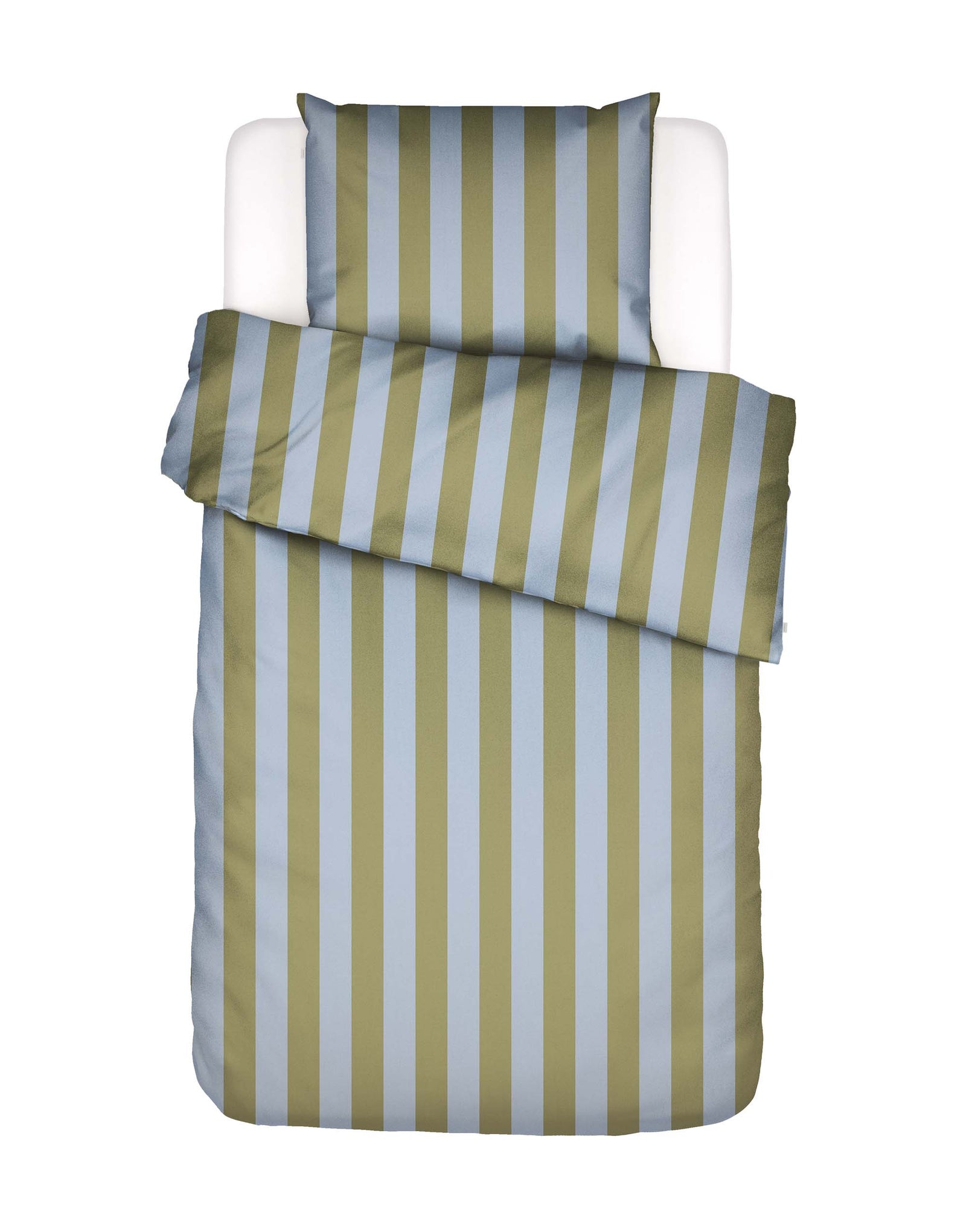 Essenza | Minte Stripe Dekbedovertrek 140x220