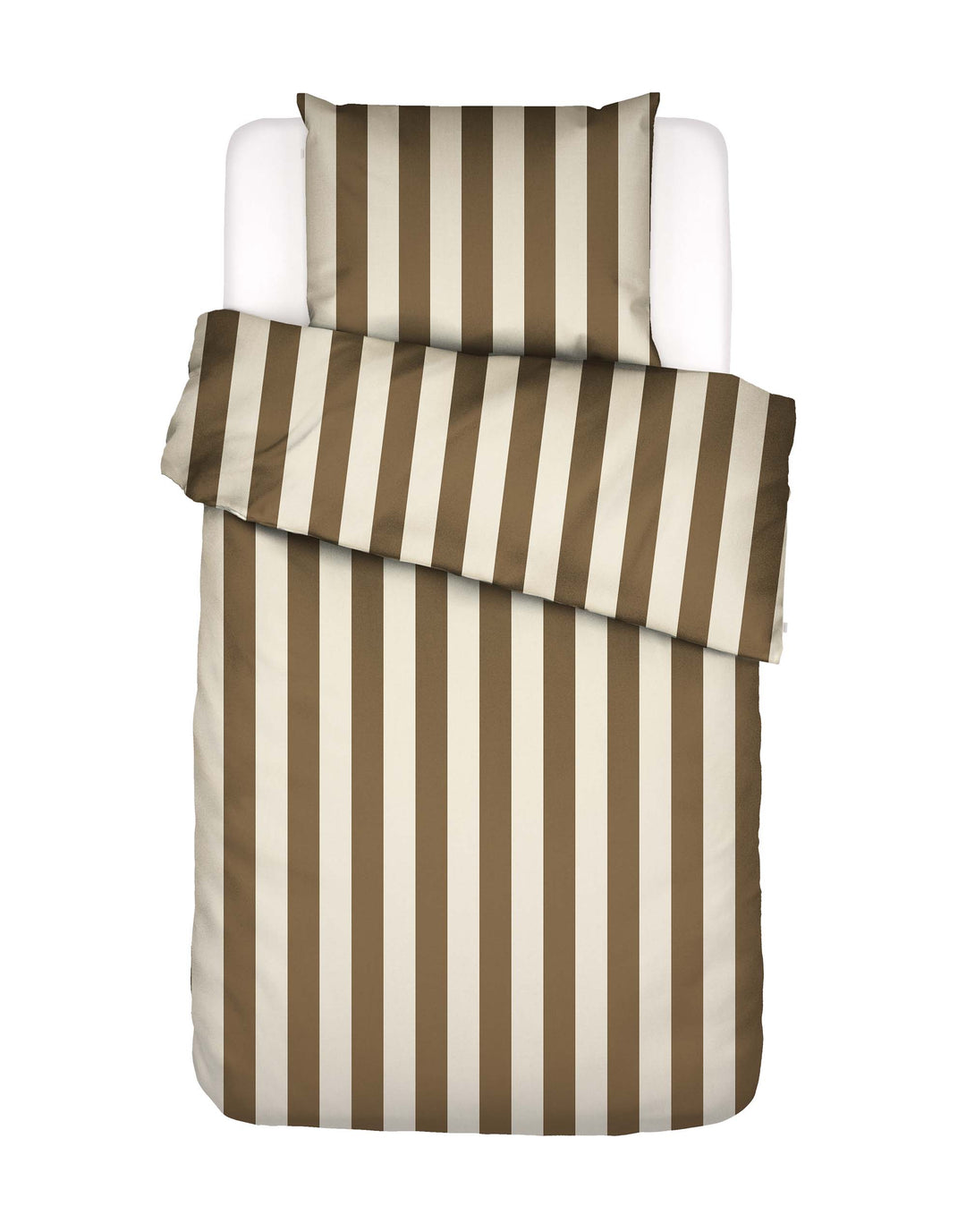 Essenza | Minte Stripe Dekbedovertrek 140x220