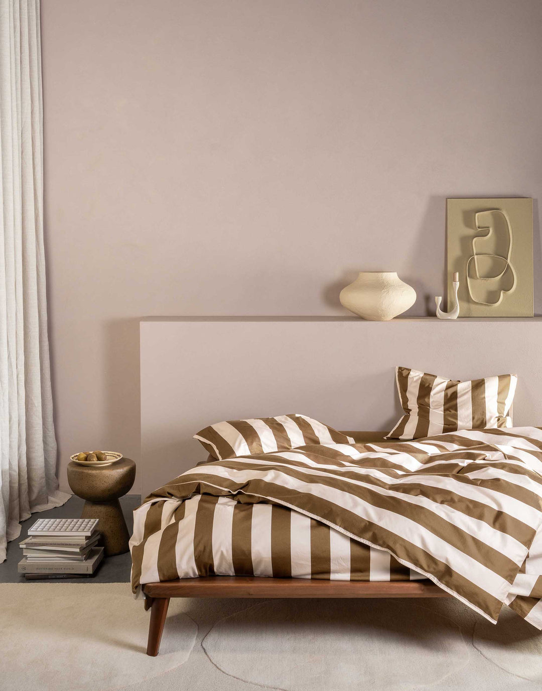 Essenza | Minte Stripe Kussensloop 60x70