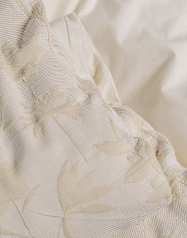 Essenza | Maribel Dekbedovertrek - 2p set 240x220+2/60x70, Oatmeal