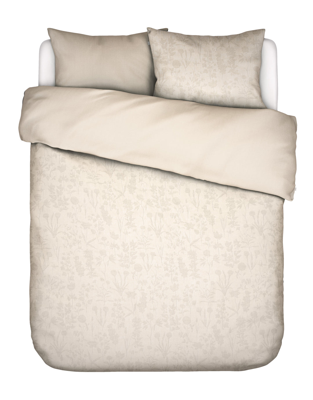Essenza | Maribel Dekbedovertrek - 2p set 200x220+2/60x70, Oatmeal