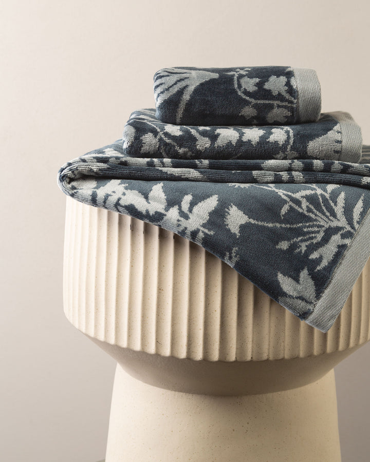 Essenza | Maribel Handdoek - 70x140, Slate Grey