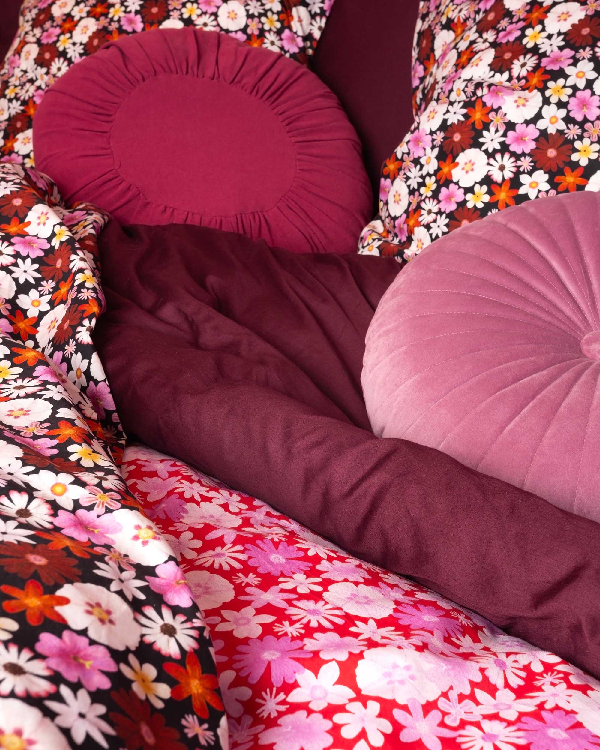 Mellow Millesfleurs Dekbedovertrek - 1p set 140x220+60x70