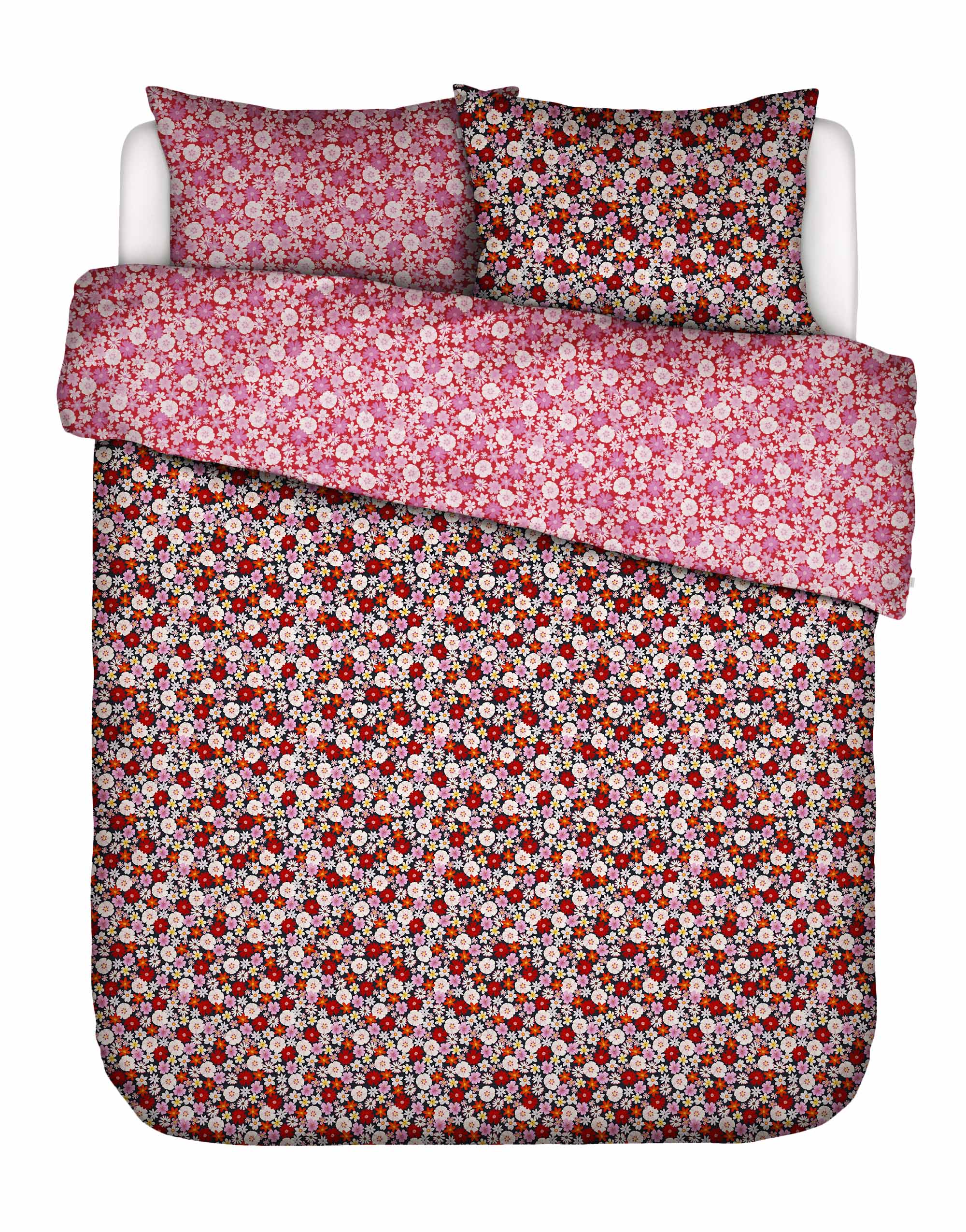 Mellow Millesfleurs Dekbedovertrek - 2p set 200x220+2/60x70