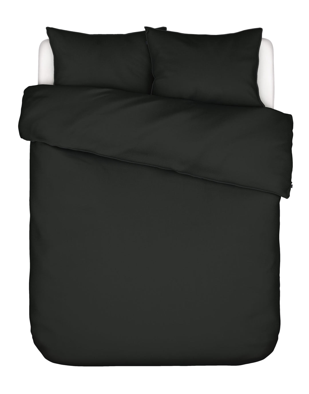 Essenza | Minte Dekbedovertrek - 2p set 200x220+2/60x70, Antraciet