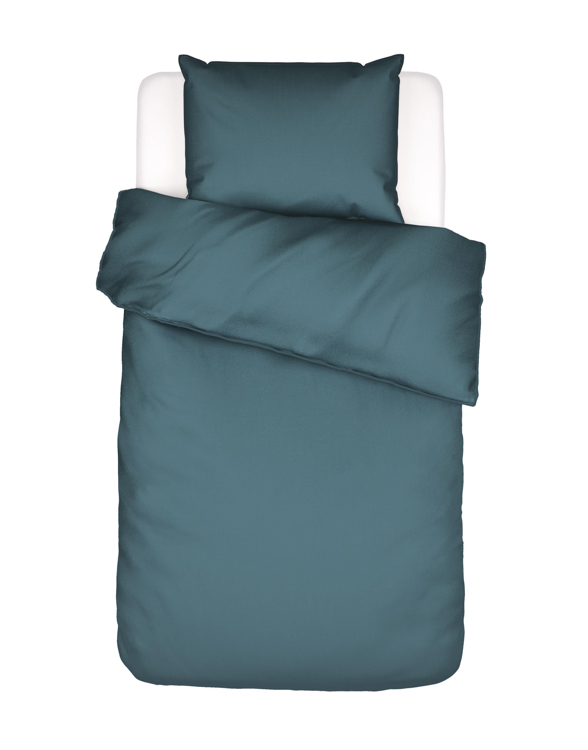 Minte Dekbedovertrek - 1p set 140x220+60x70
