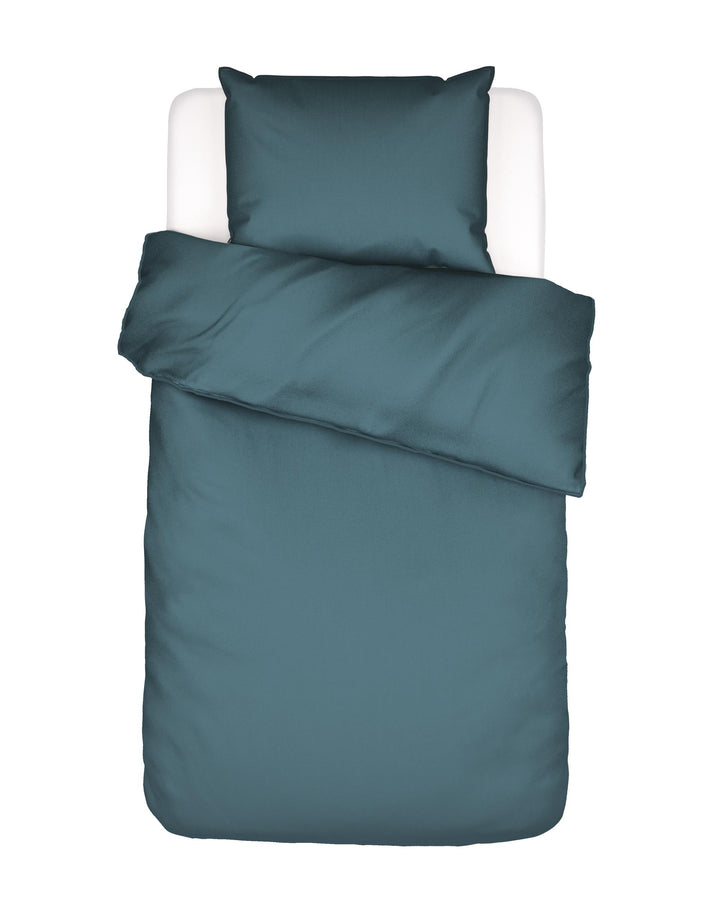 Essenza | Minte Dekbedovertrek - 1p set 140x220+60x70, Denim Blue