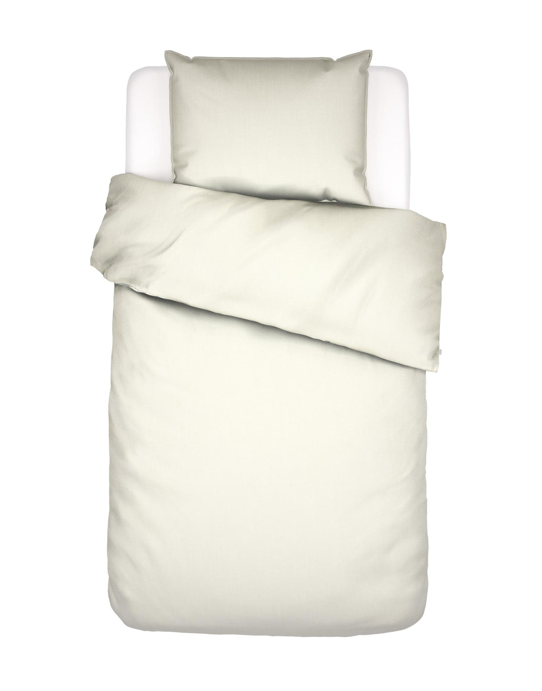 Essenza | Minte Dekbedovertrek - 1p set 140x220+60x70, Oyster