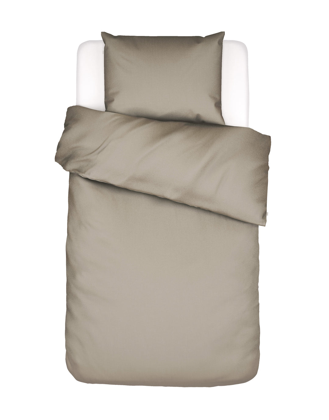 Essenza | Minte Dekbedovertrek - 1p set 140x220+60x70, Taupe