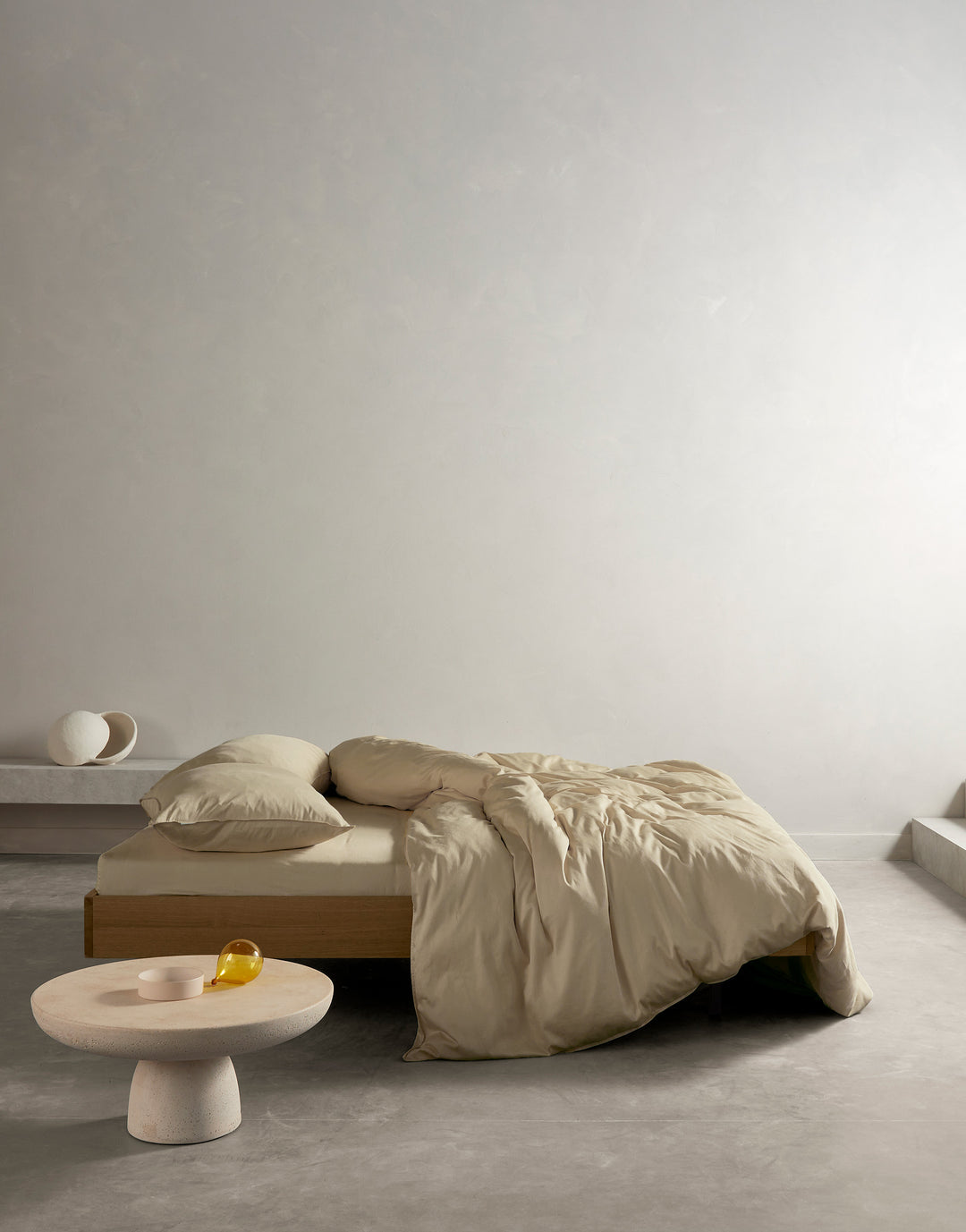 Essenza | Minte Dekbedovertrek - 2p set 200x220+2/60x70, Taupe