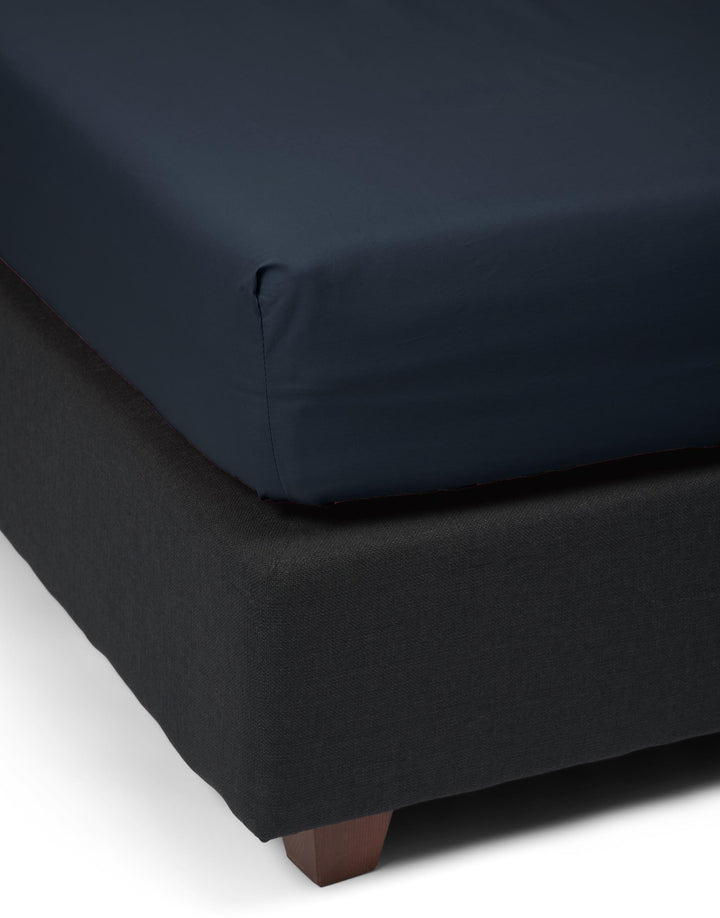 Essenza | Minte Hoeslaken - 140x200, Nightblue