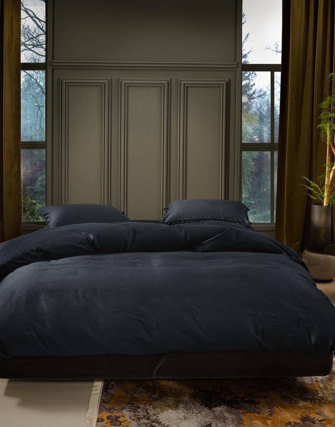 Essenza | Minte Kussensloop - 60x70, Nightblue