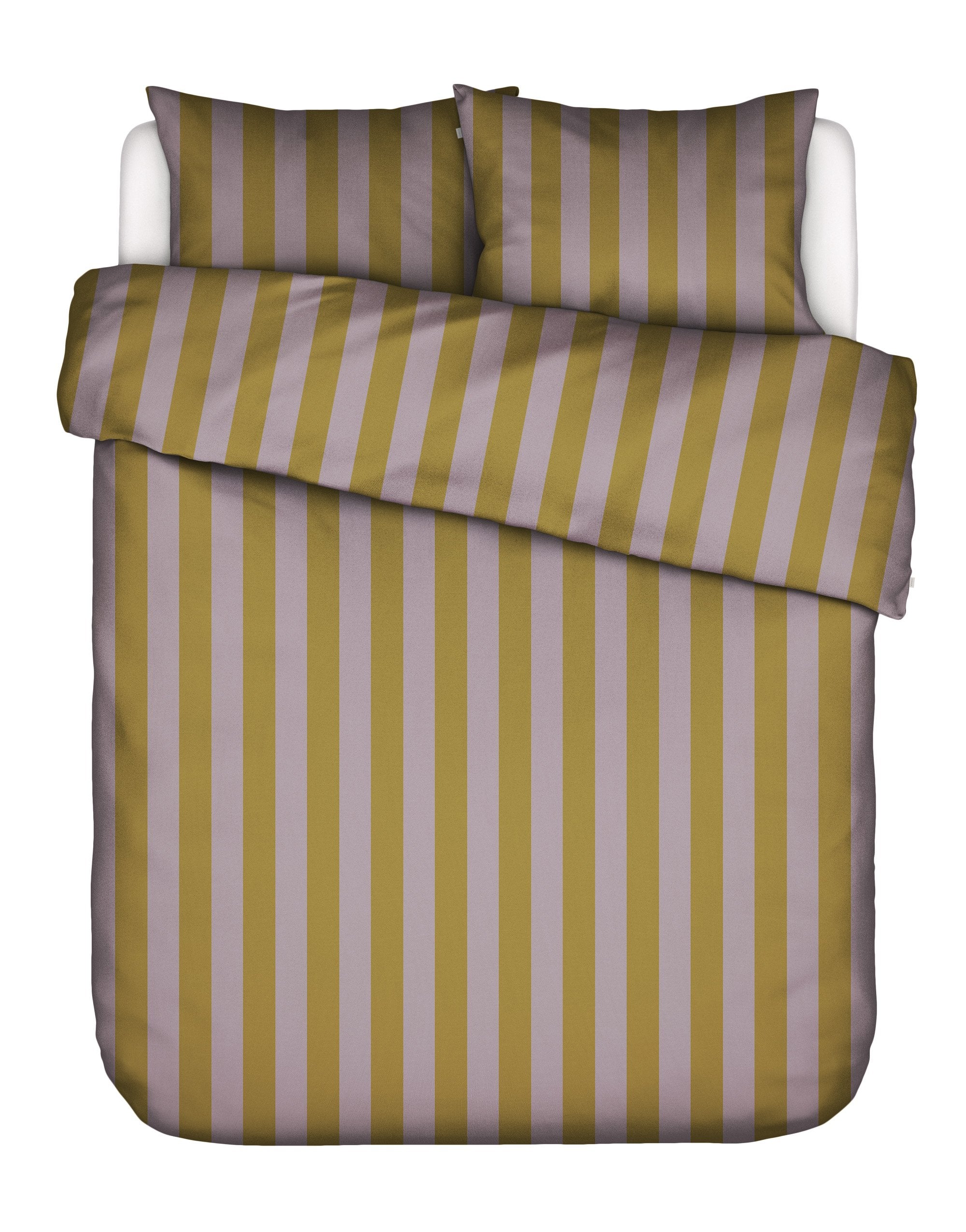 Minte Stripe Dekbedovertrek - 2p set 260x220+2/60x70
