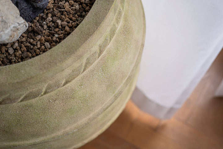 Pottery Pots - Bloempot Romera L, Mosbeige