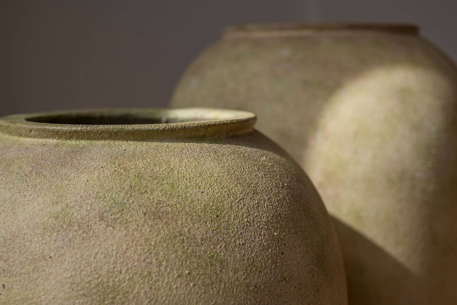 Pottery Pots - Bloempot Luma M, Mosbeige