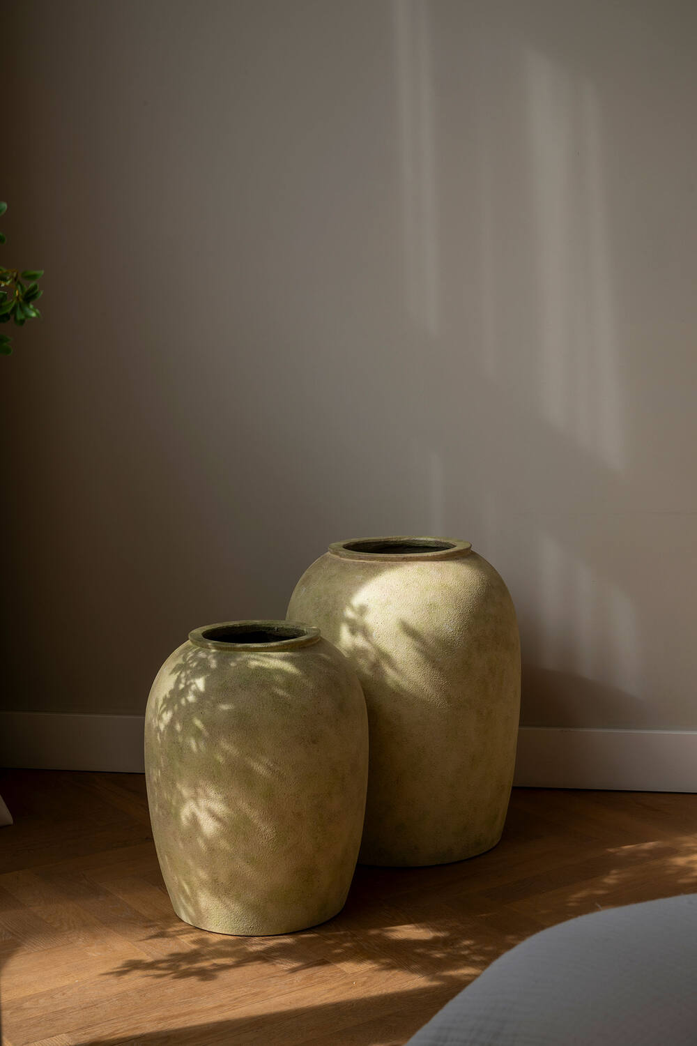 Pottery Pots - Bloempot Luma M, Mosbeige