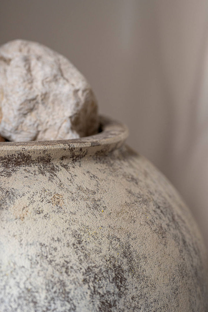 Pottery Pots - Bloempot Mina L, Rokerig Omber