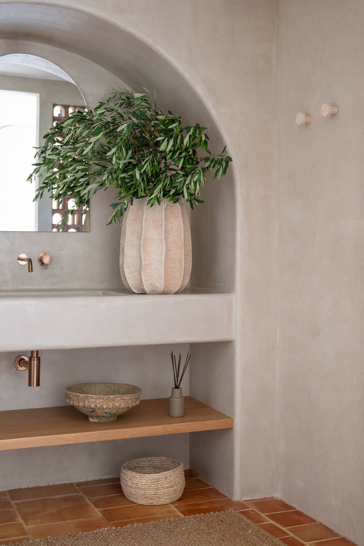 Pottery Pots - Bloempot Gobi High S, Asgrijs Taupe